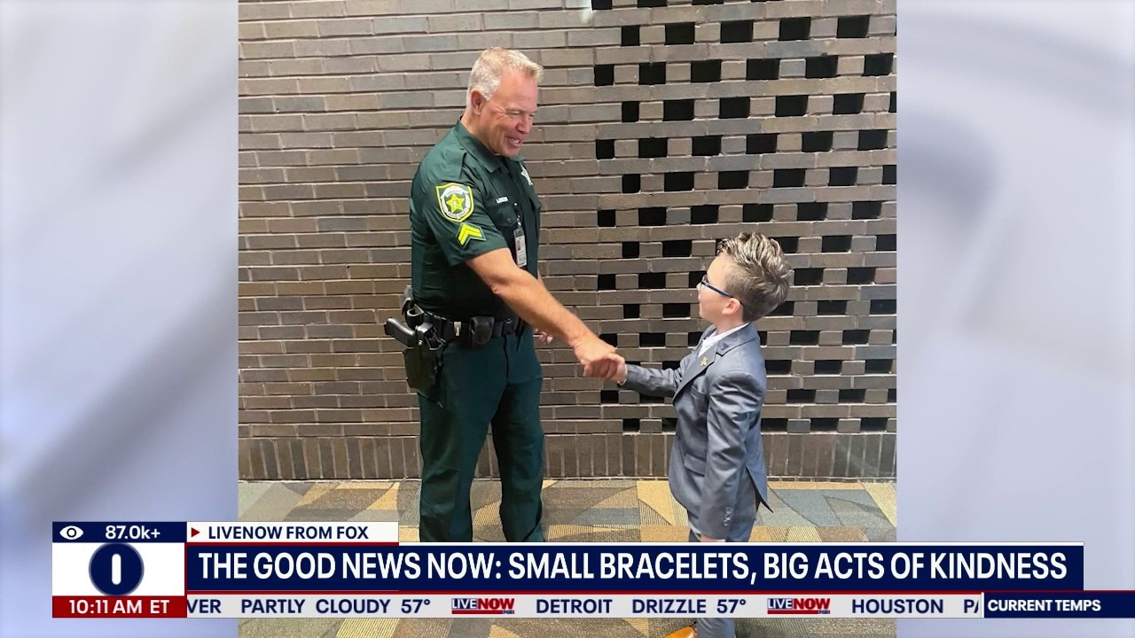FL boy honors heroes with handmade bracelets