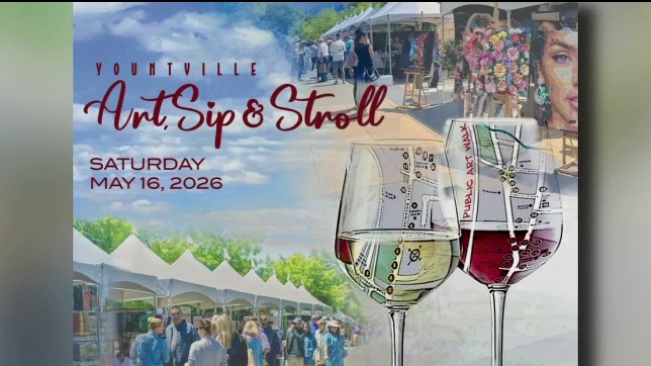 Yountville's Art, Sip, and Stroll kicks off this weekend