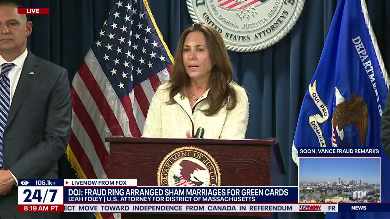 DOJ: Sham marriages arranged for green cards