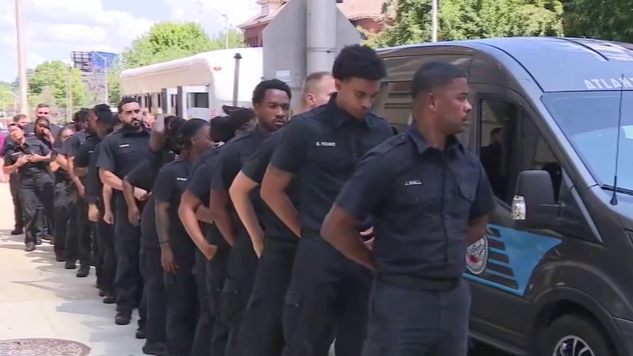 Atlanta Police Department pays tribute to recruit killed