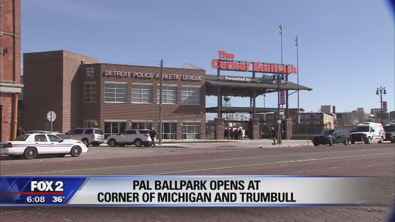 Pal Ballpark opens at corner of Michigan and Trumbull