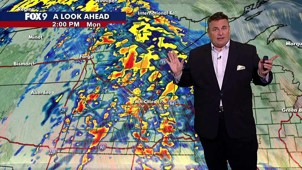MN weather: Rainy Monday continues