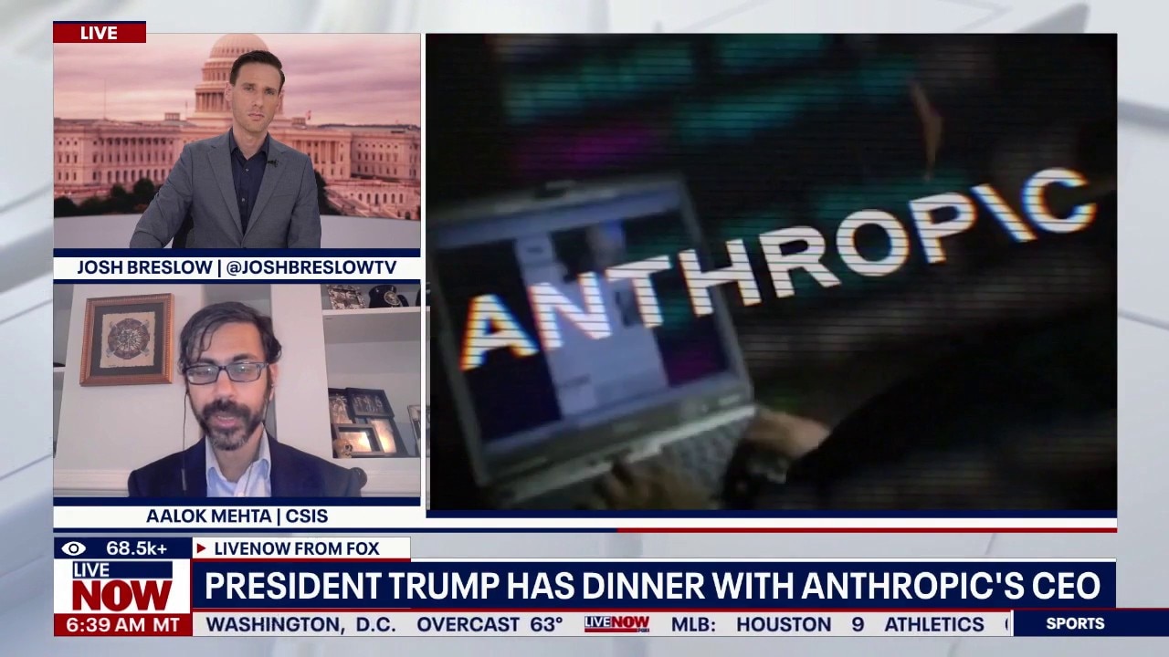 Trump meets with Anthropic CEO amid AI debate
