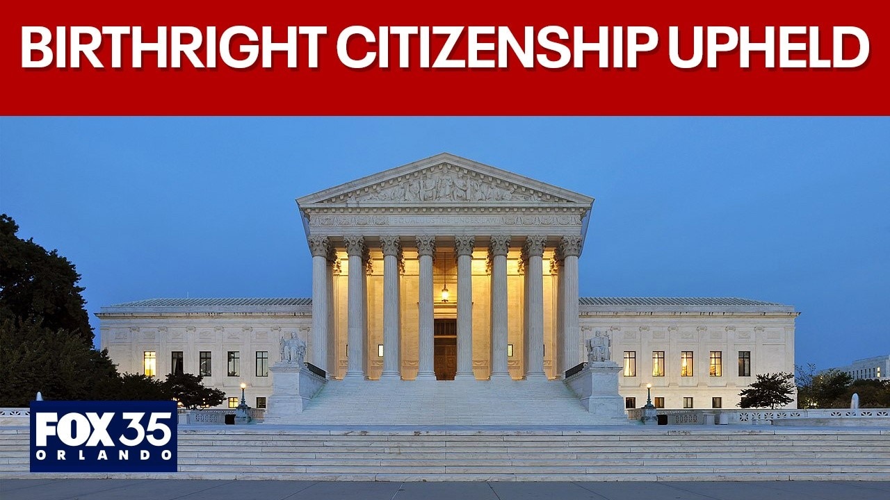 BREAKING: Birthright citizenship upheld by SCOTUS