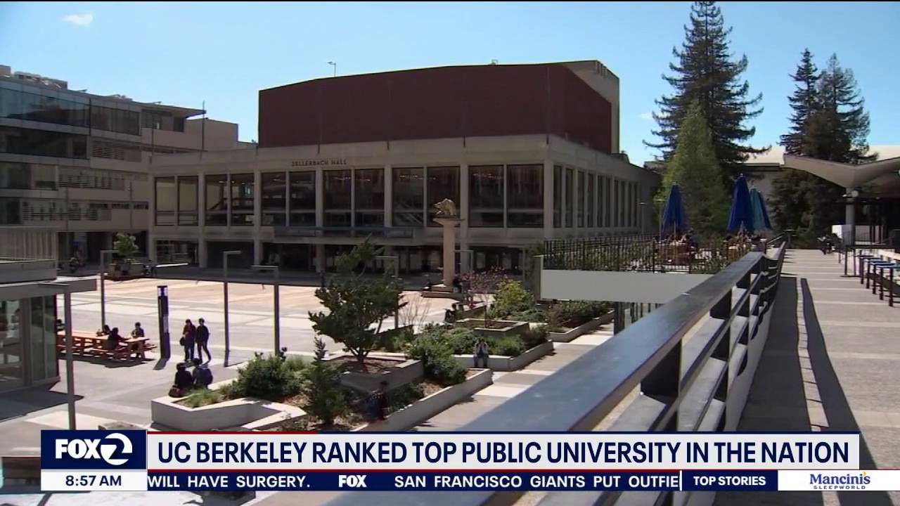 UC Berkeley ranked top public university, tied with UCLA