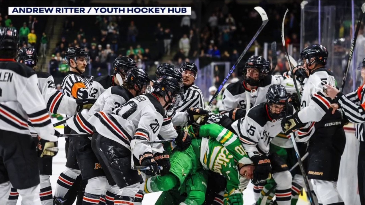 Sports photographer captures epic photo of Moorhead/Edina scuffle