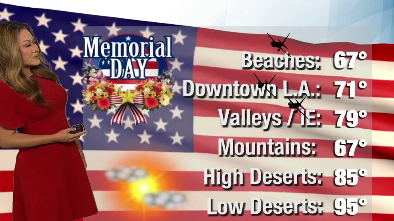 Weather Forecast for Monday, May 25