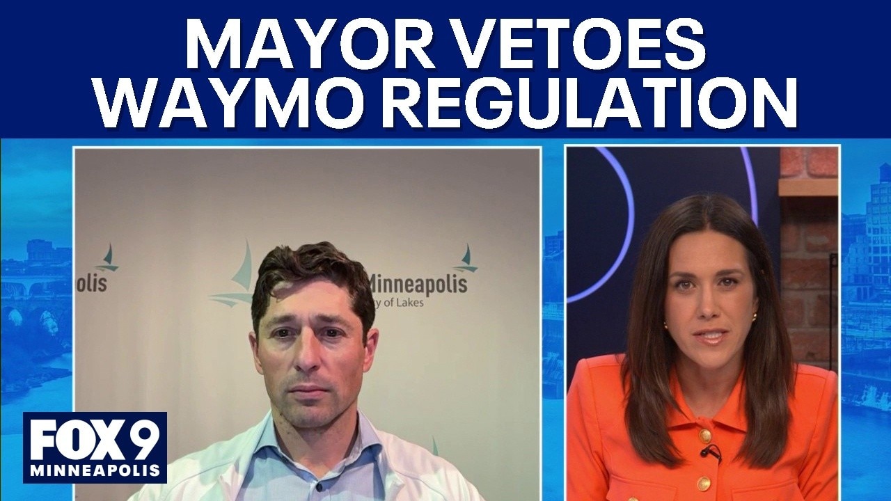 Mayor Frey vetoes Minneapolis City Council Waymo regulation