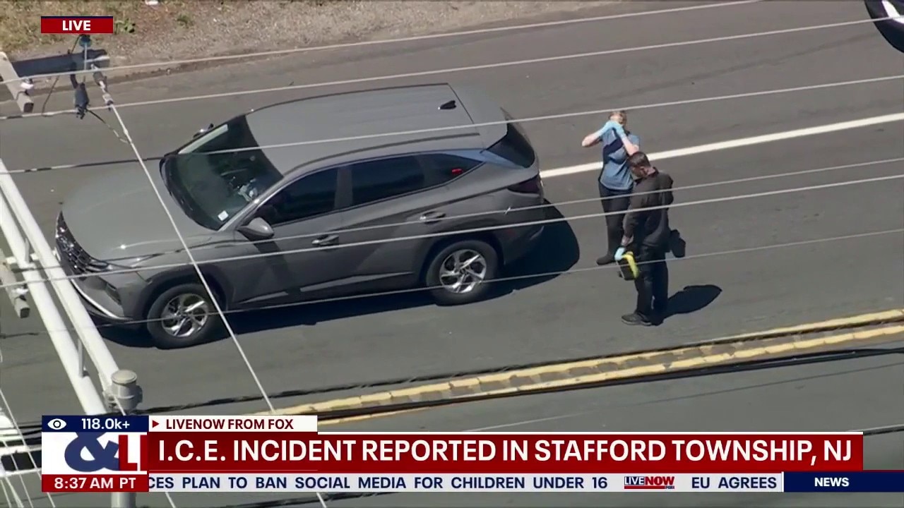 ICE agent fires shots after being struck by vehicle 