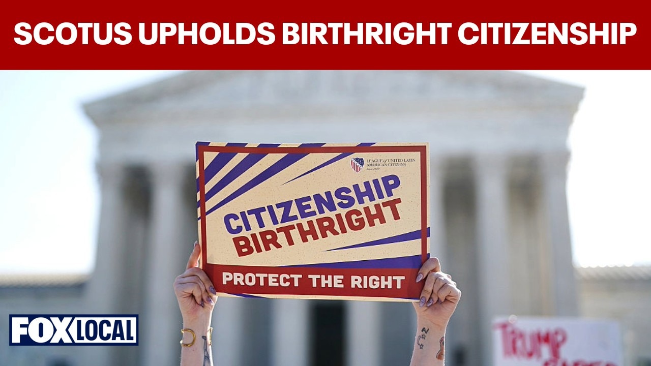 Supreme Court upholds birthright citizenship in major defeat for Trump