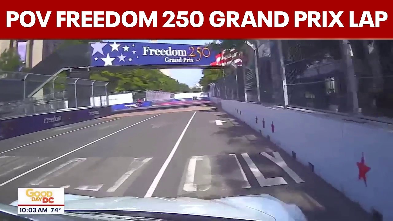 Freedom 250 Grand Prix: See what it looks like to race a lap