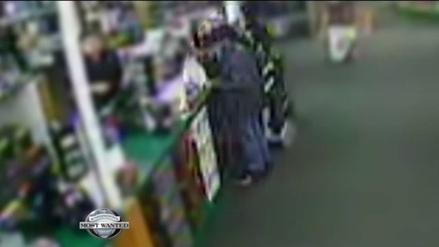 WANTED: Golf store shoe thief