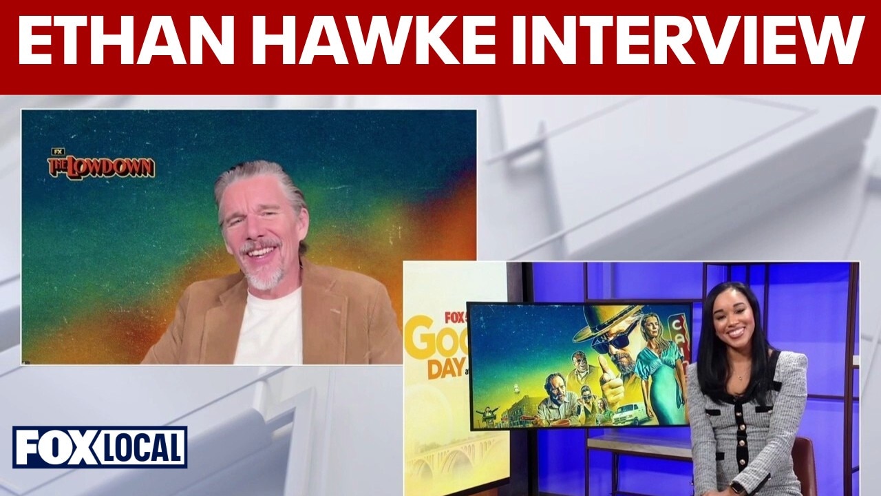 Ethan Hawke talks new season of 'The Lowdown' and acting with Tommy Lee Jones