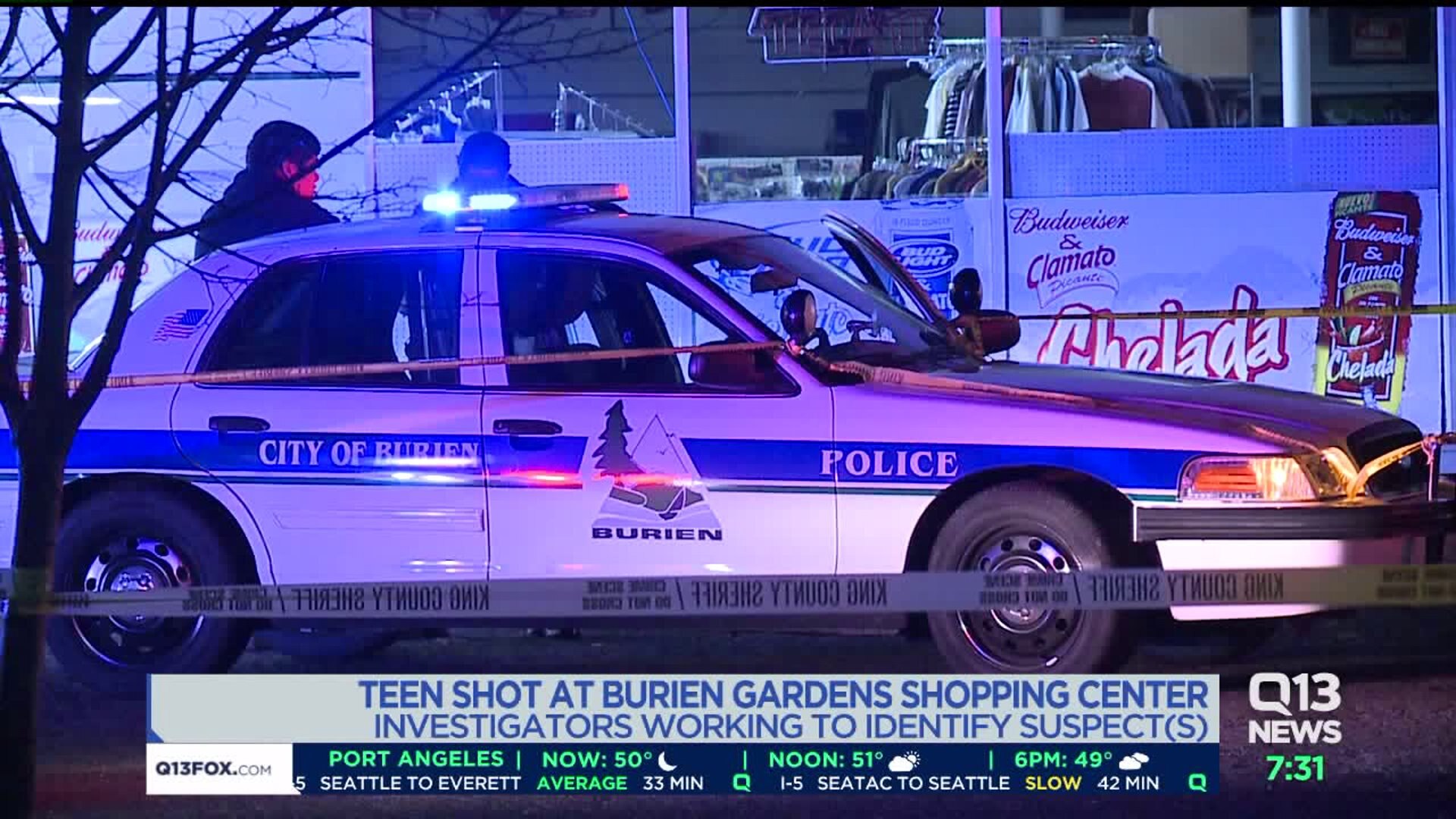 14-year-old boy shot in Burien