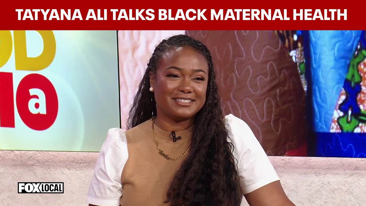 Actress, maternal health activist Tatyana Ali talks Black maternal health