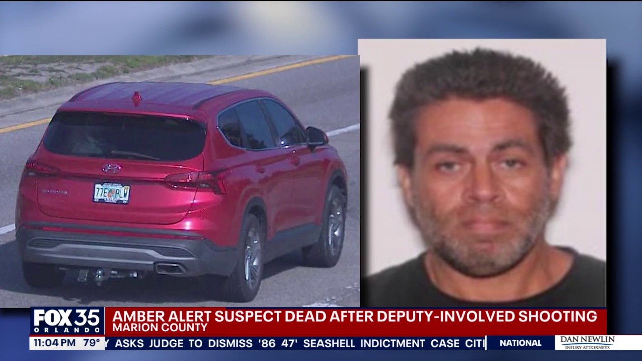 Amber Alert suspect dies after deputy-involved shooting