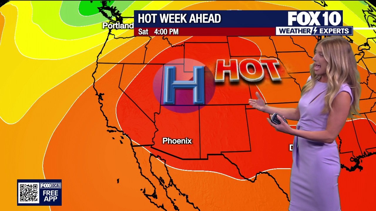 Hot week ahead for Phoenix
