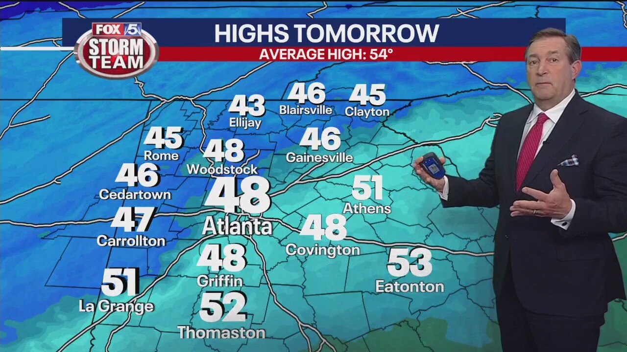 Wednesday night forecast update