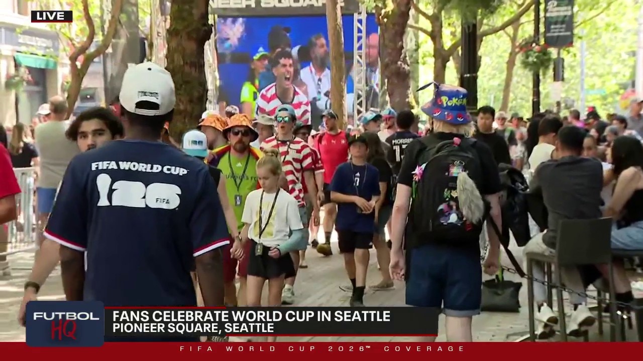 FIFA fans flood Seattle after Egypt, Belgium tie