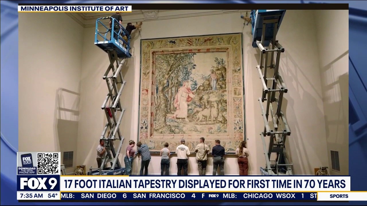 Mia’s Dante Tapestry on display for first time in 70 years
