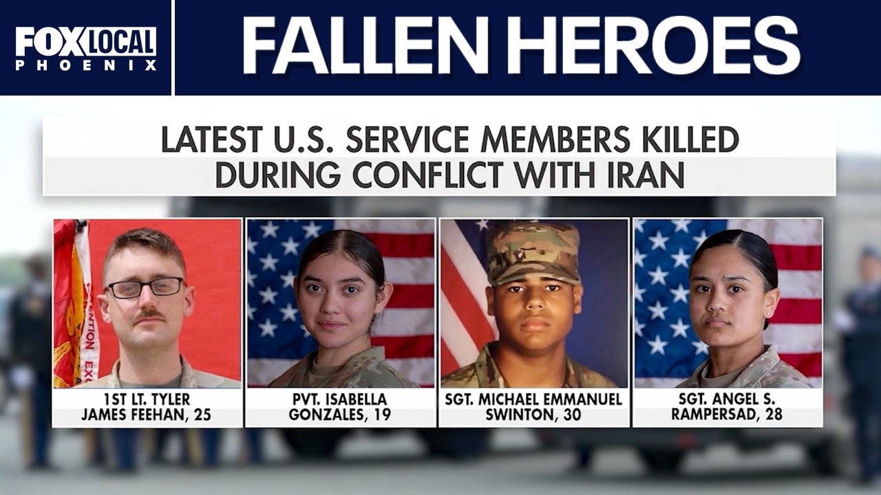 Iran war: Four U.S. soldiers killed in Middle east return home