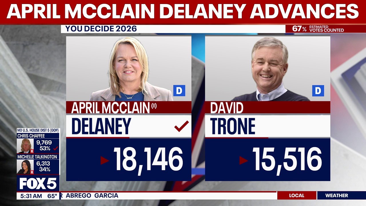 April McClain Delaney advances to defend seat