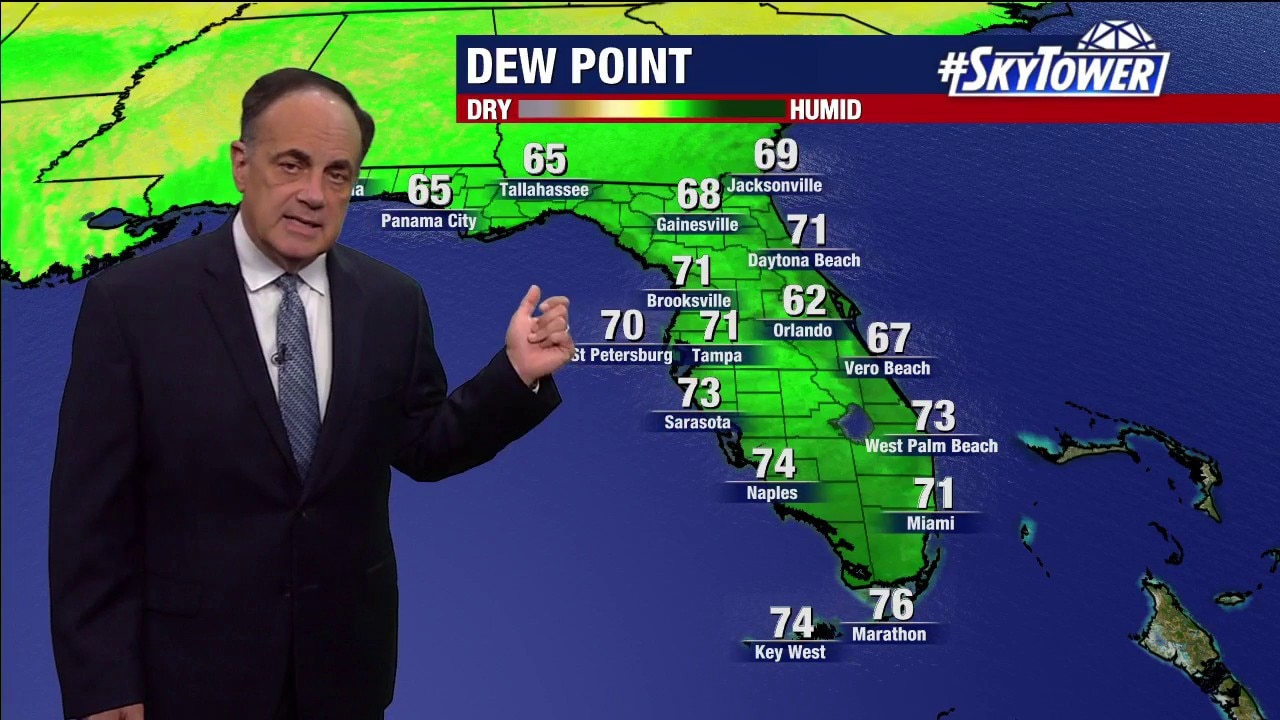 Tampa weather | Wednesday evening forecast