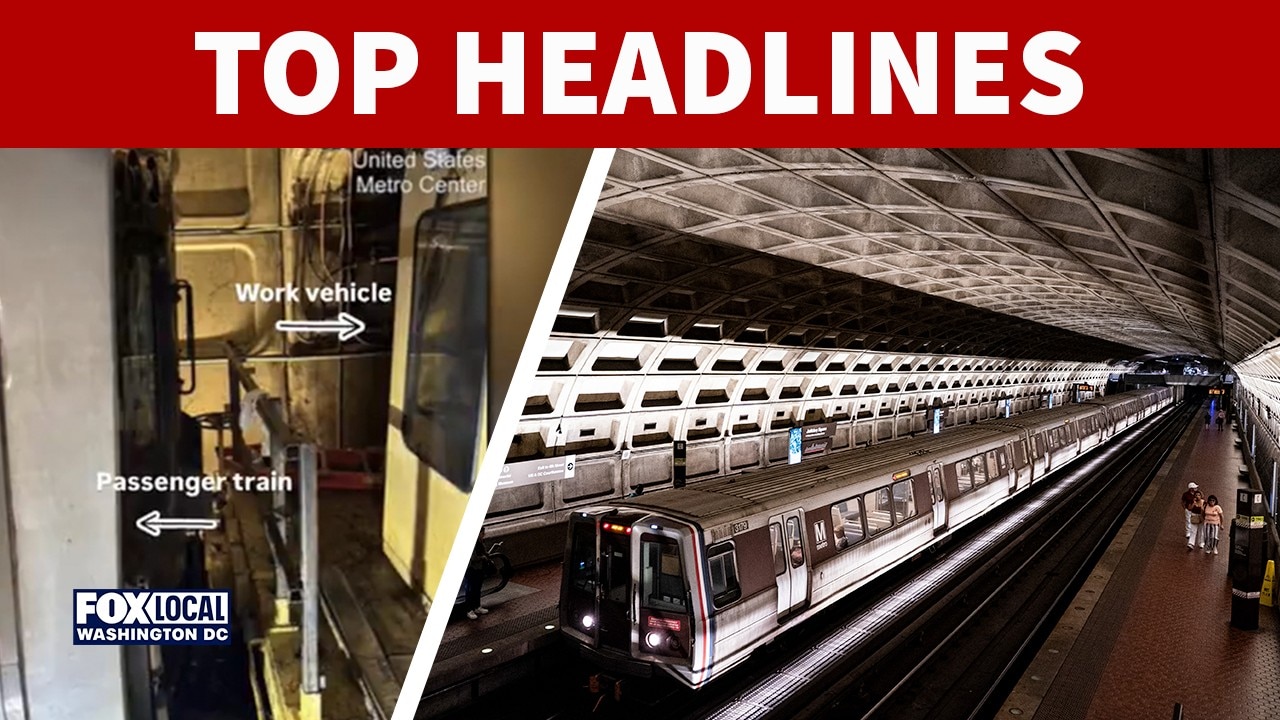 Work vehicle hits Metro train; Driverless trains & platform barrier vote
