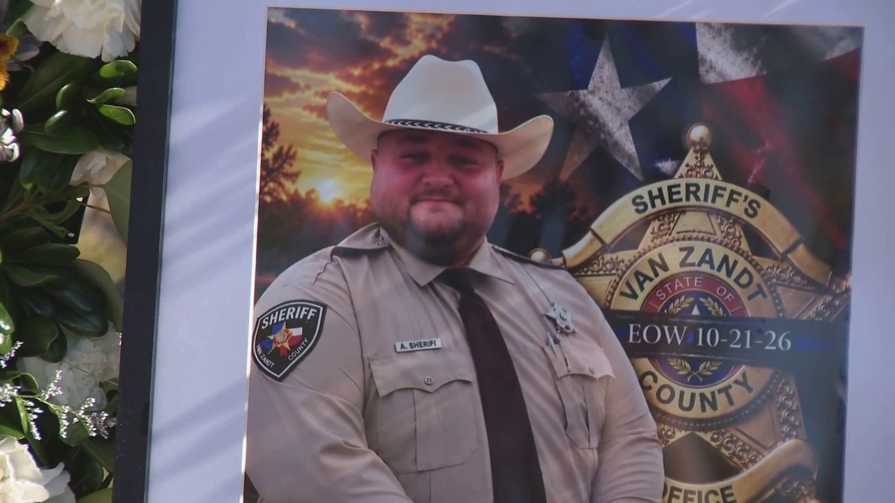 Van Zandt Co. Press Conference: Deputy Adam Sherifi and Canton house fire
