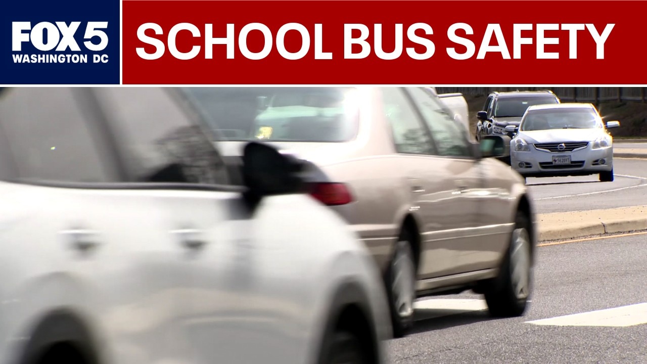 Survey finds 46% of kids report close calls during school bus stops