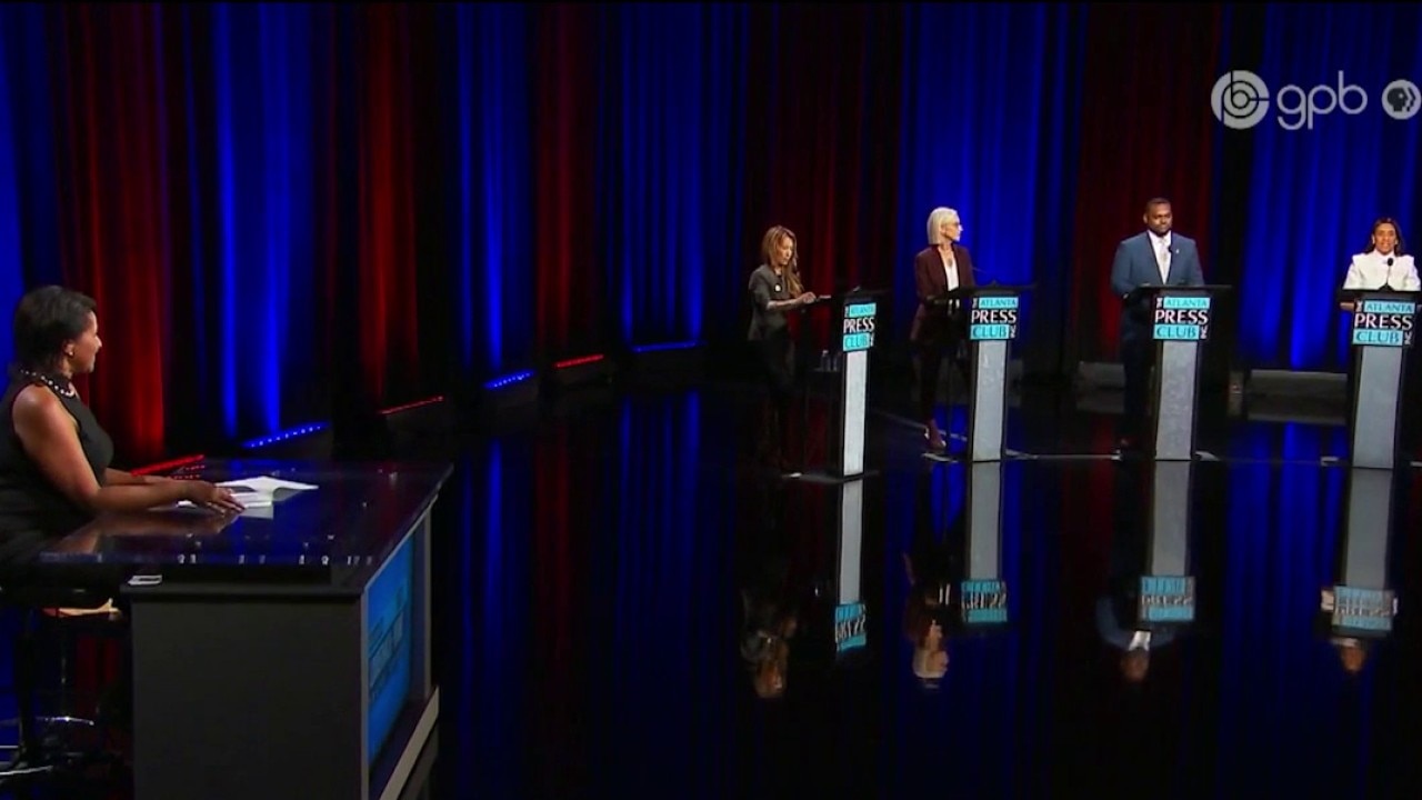 Georgia Secretary of State contenders compete in debate