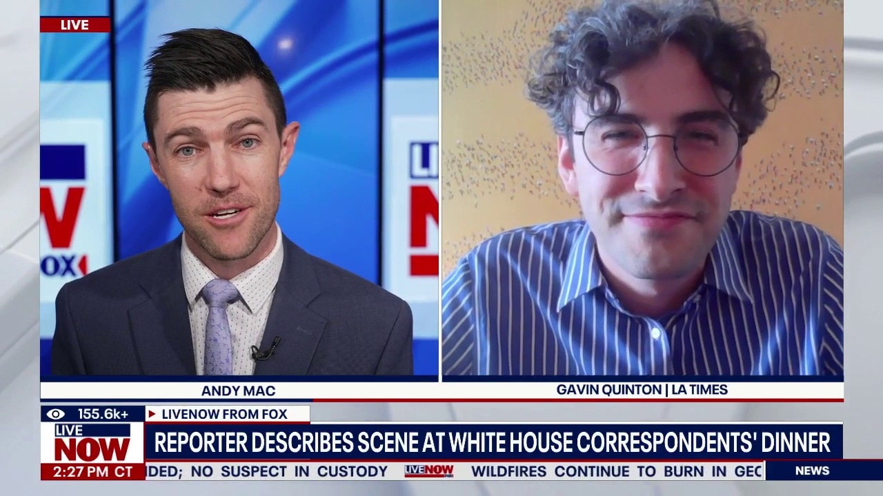 Reporter recounts moments after WHCD shooting 