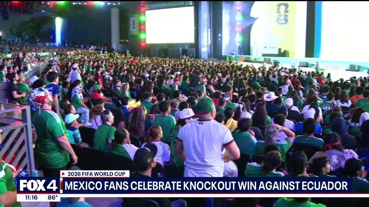 Mexico moves on in World Cup & fans love it