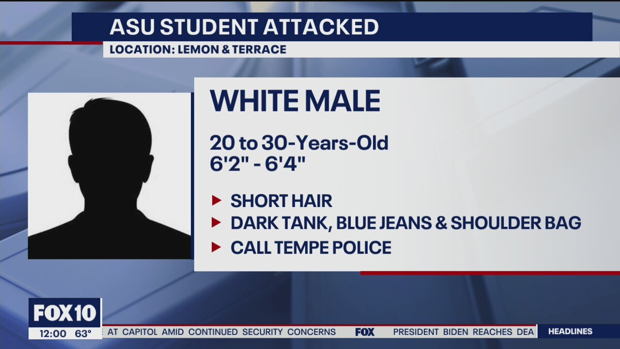 Suspect sought who attacked, groped ASU student