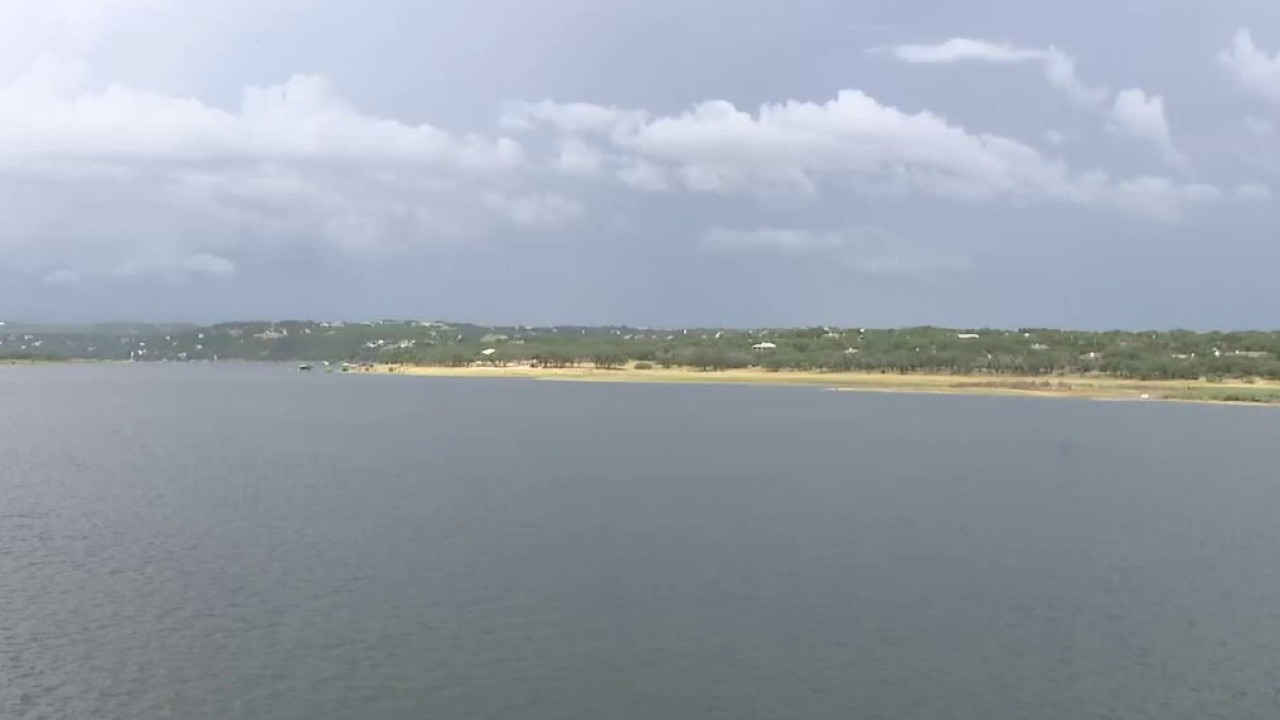 Texas flooding: Pedernales River empties into Lake Travis
