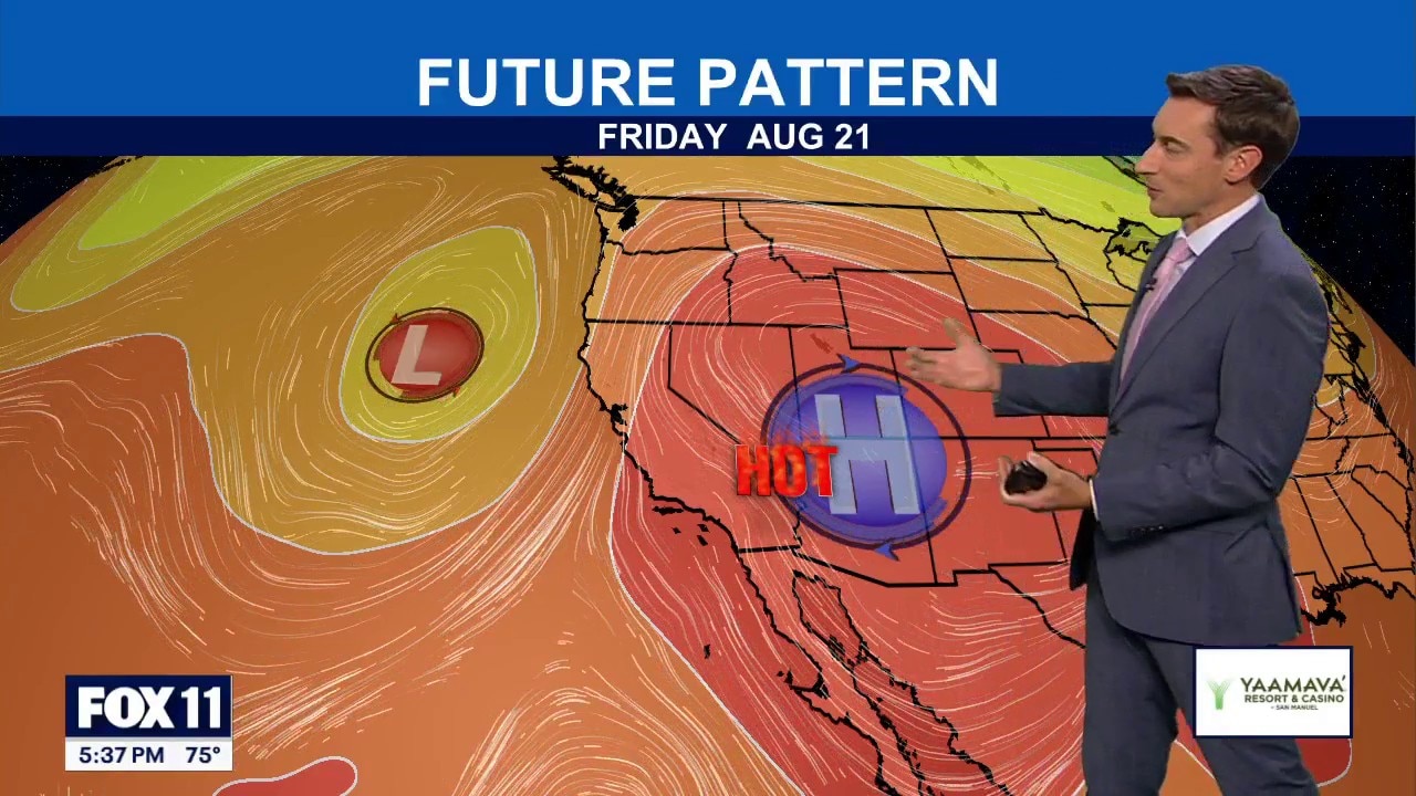 Weather Forecast for Thursday, Aug. 20