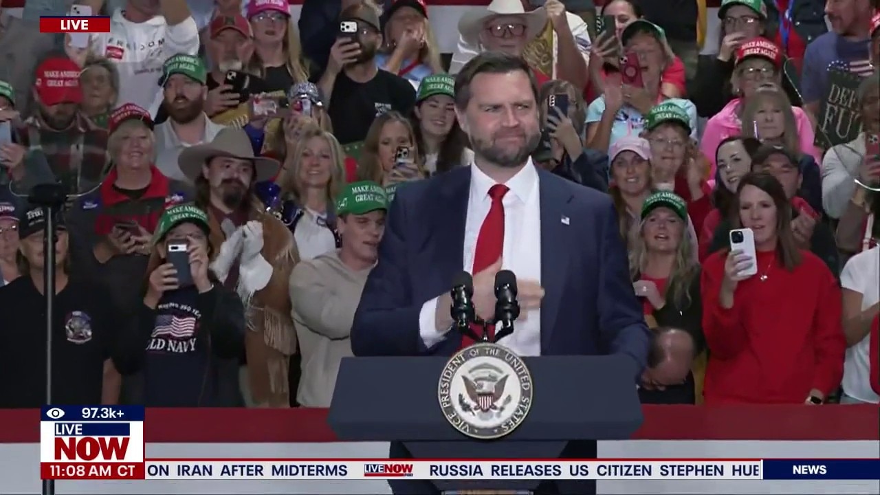 VP Vance campaigns in Nebraska