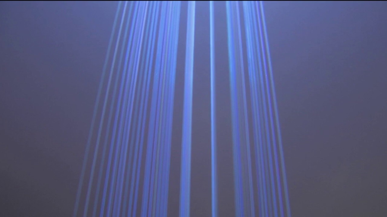 49 beams of light illuminate San Francisco as city welcomes Pride, World Cup visitors