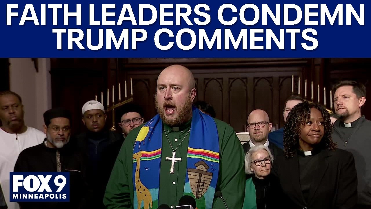 Faith leaders condemn Trump comments, stand with Somali community
