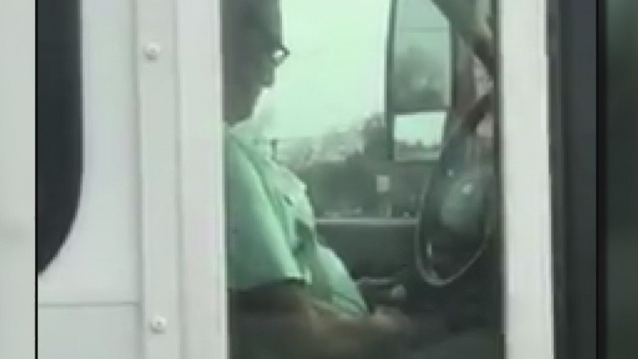 Meth smoking van driver