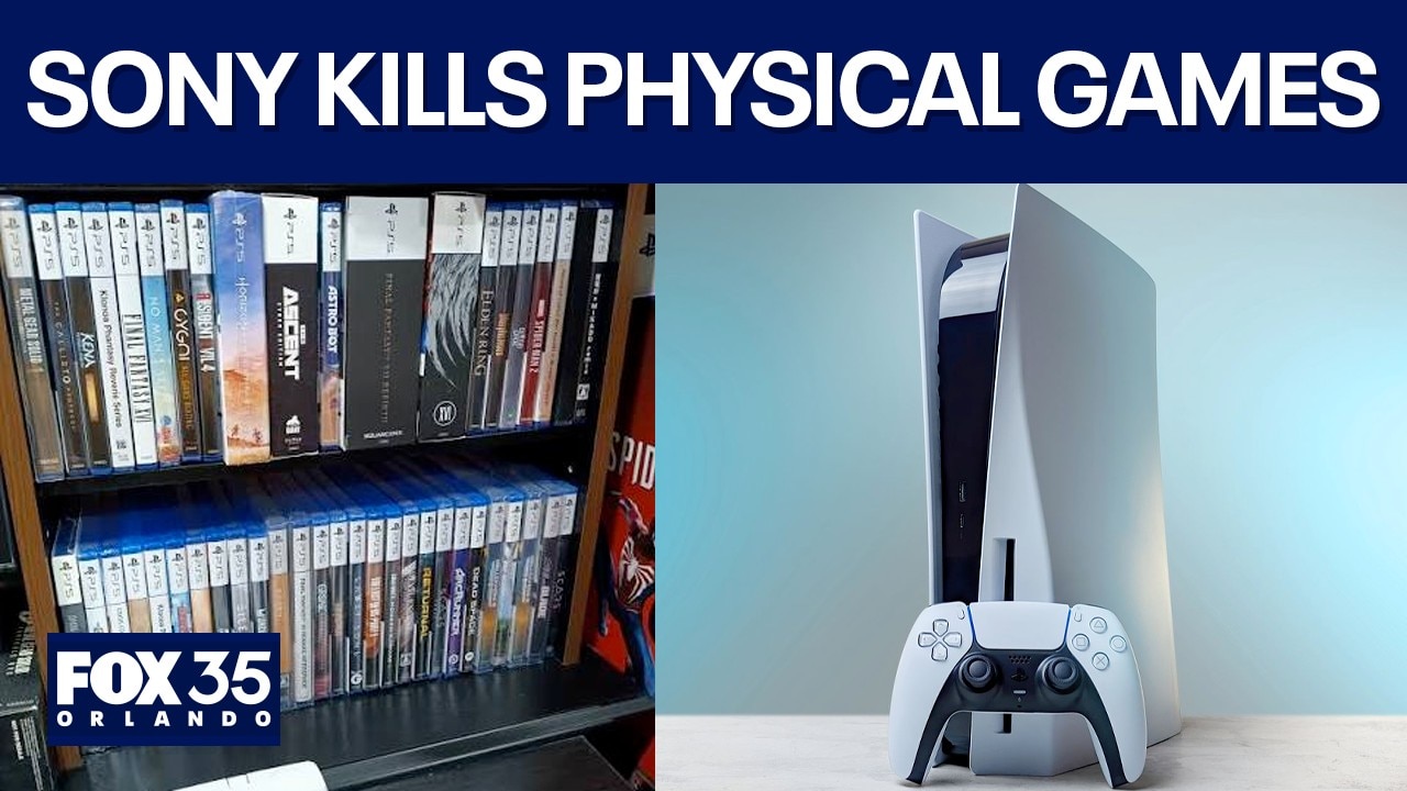 Sony PlayStation kills physical disc games forever