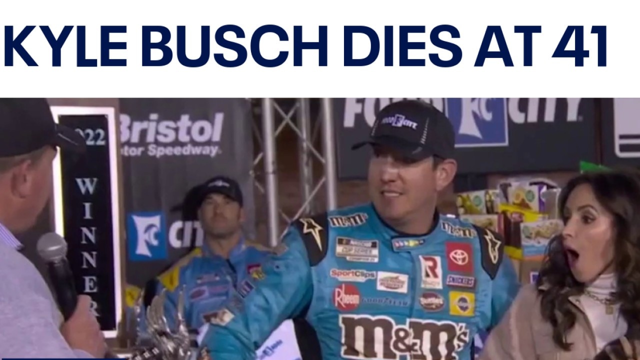 NASCAR champion Kyle Busch dies at the age of 41