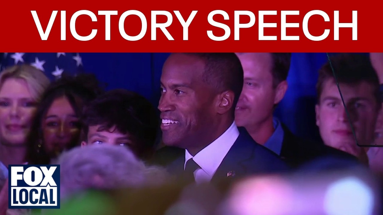 Michigan primary: John James victory speech 
