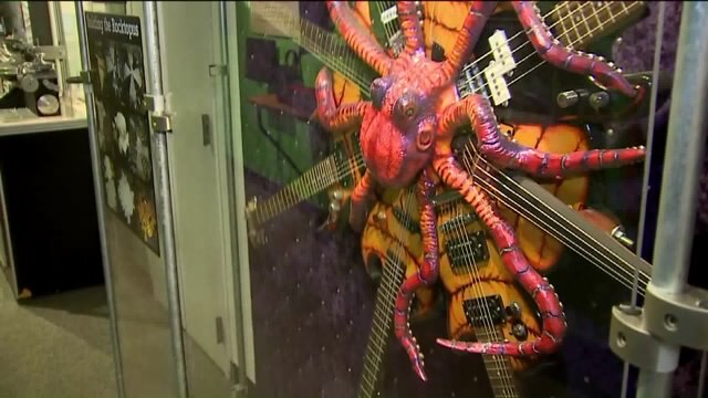 Kramp checks out guitars that kids actually designed