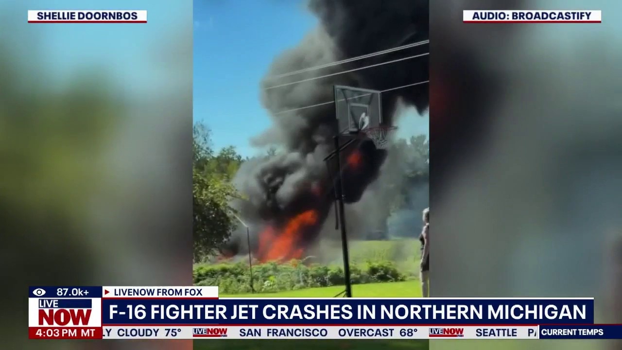 F-16 crashes in Michigan: What happened?