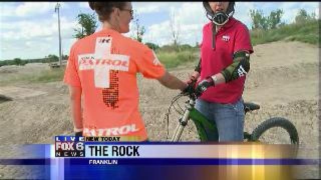 Laura has a blast biking