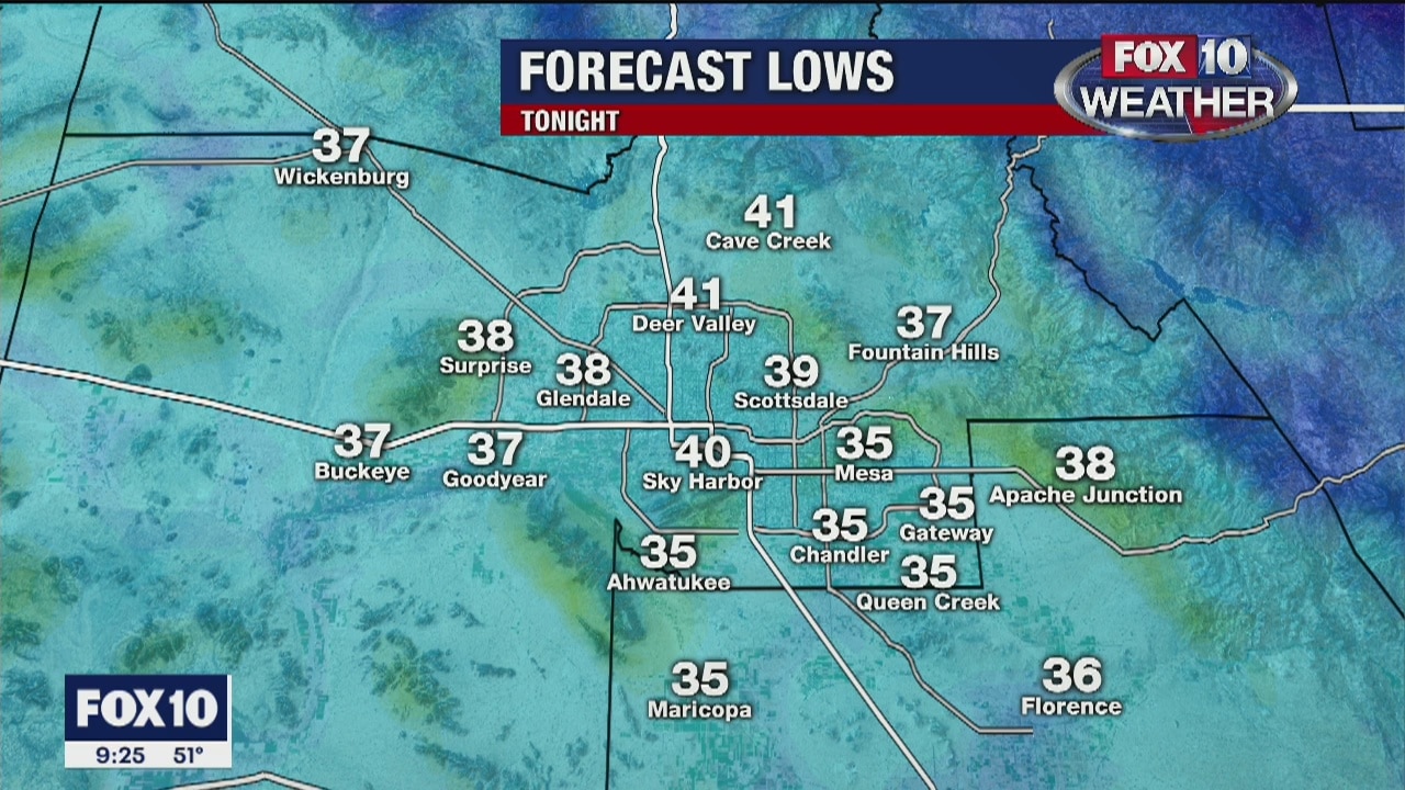 9pm Weather Forecast - 12/31/19