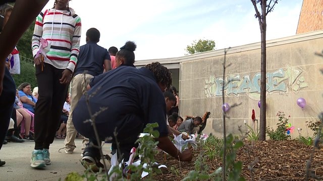 Nearly 2 years after her death, community honors Laylah Petersen with peace garden