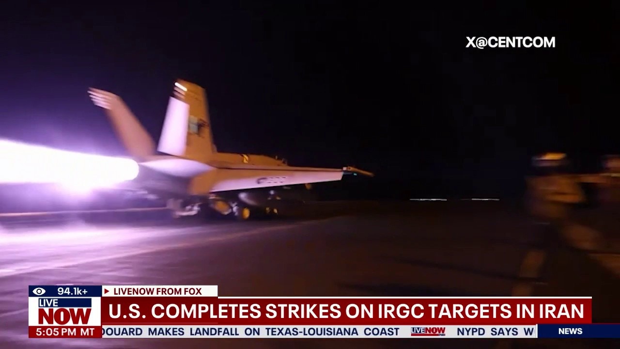 U.S. completes strikes on IRGC targets in Iran