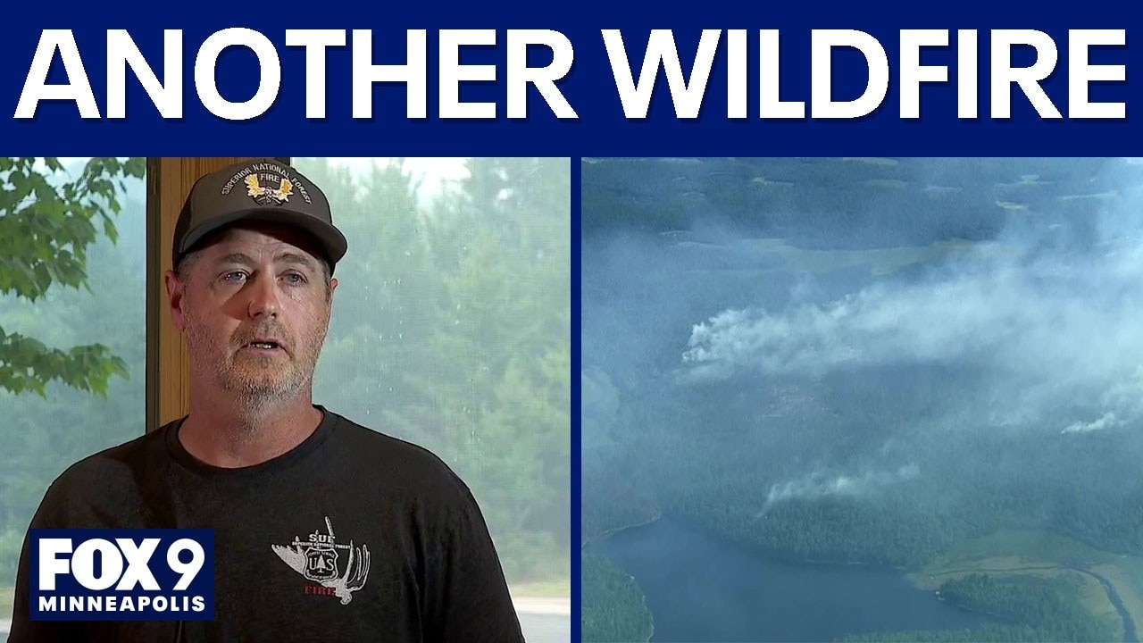 MN wildfires: Fire crosses over from Canadian border
